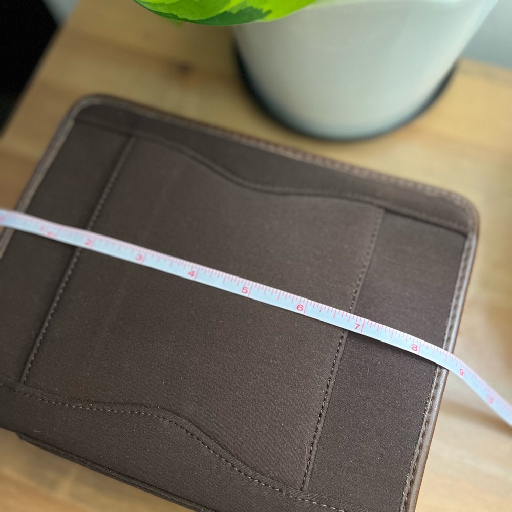 Franklin Covey Brown Planner Binder Cover | Microfiber w/ Napa Leather Trim 🤎 - Picture 14 of 16